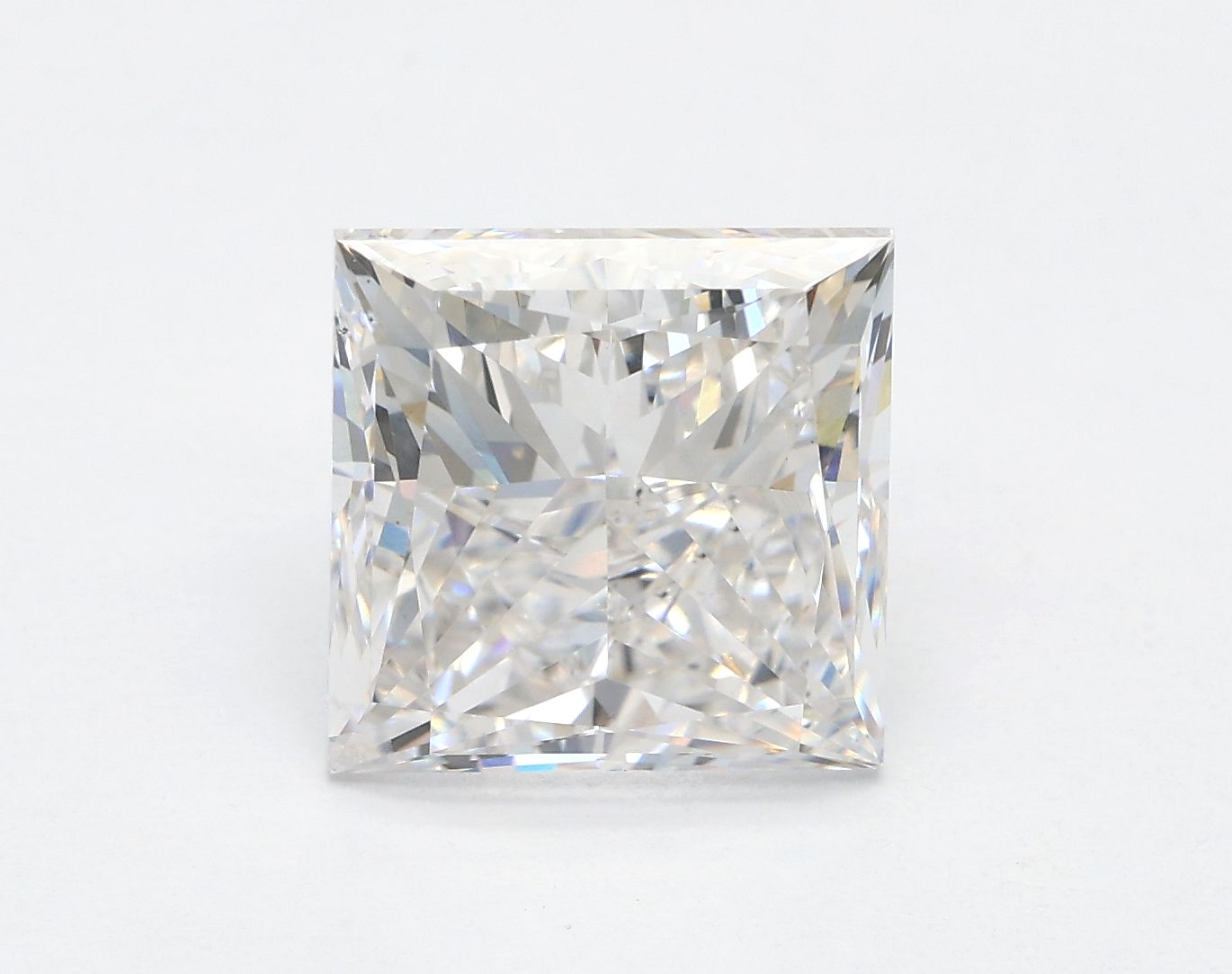 3.47 ct. princess Lab Grown Diamond front image