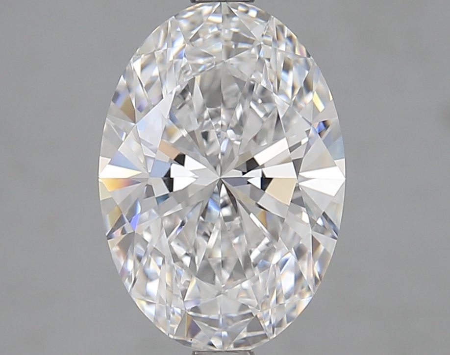 3.02 ct. oval Lab Grown Diamond front image