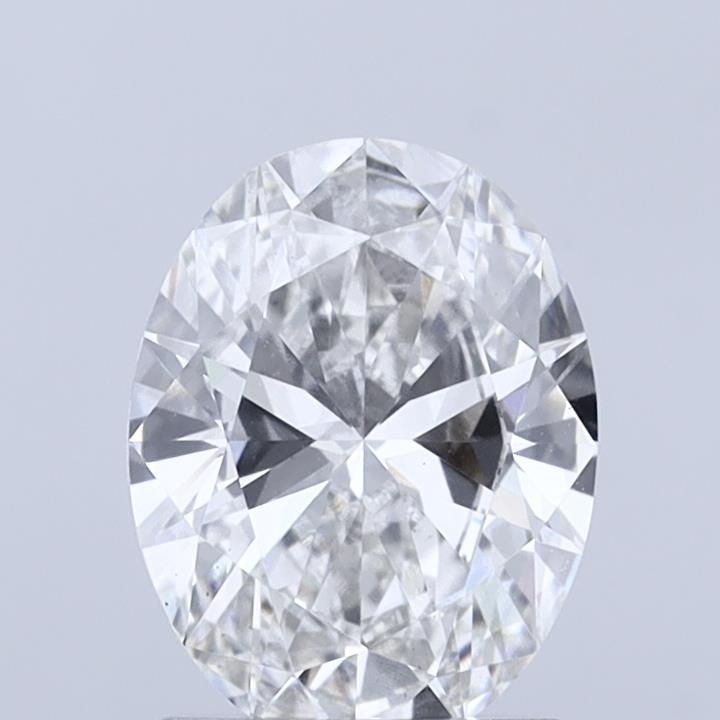 1.63 ct. oval Lab Grown Diamond front image