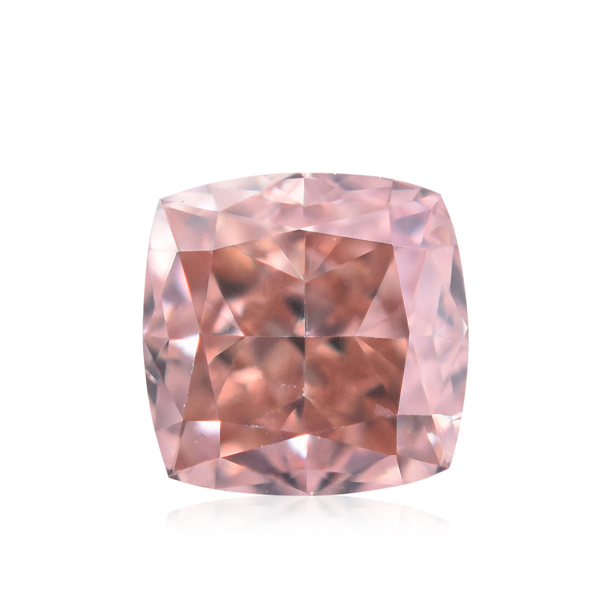 Diament 0.32 ct Fancy Deep Orangey Pink/SI1