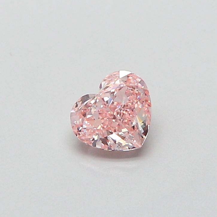 1.0 CT Fancy Intense Pink HEART