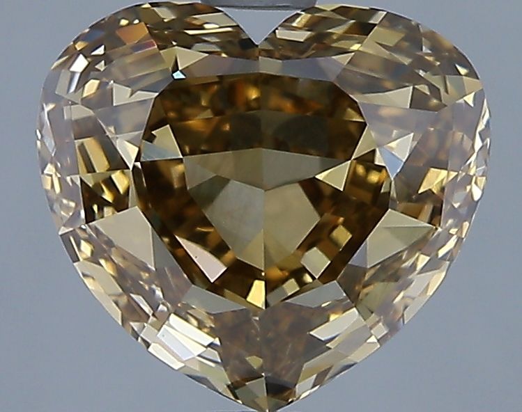 Diament 3.01 ct Yellow Brown/VS1