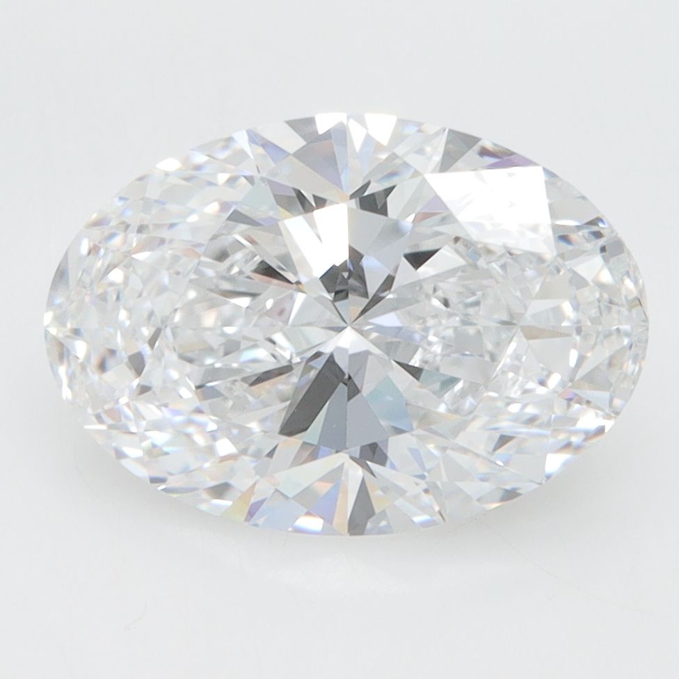 3.10 ct. oval Lab Grown Diamond front image