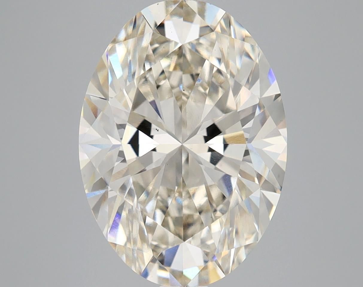 5.04 ct. oval Lab Grown Diamond front image