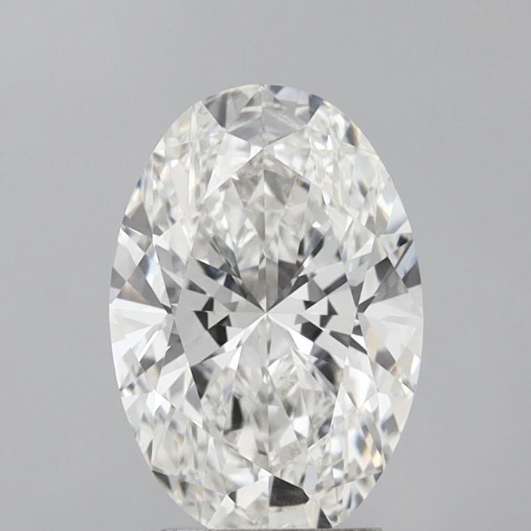 3.50 ct. oval Lab Grown Diamond front image