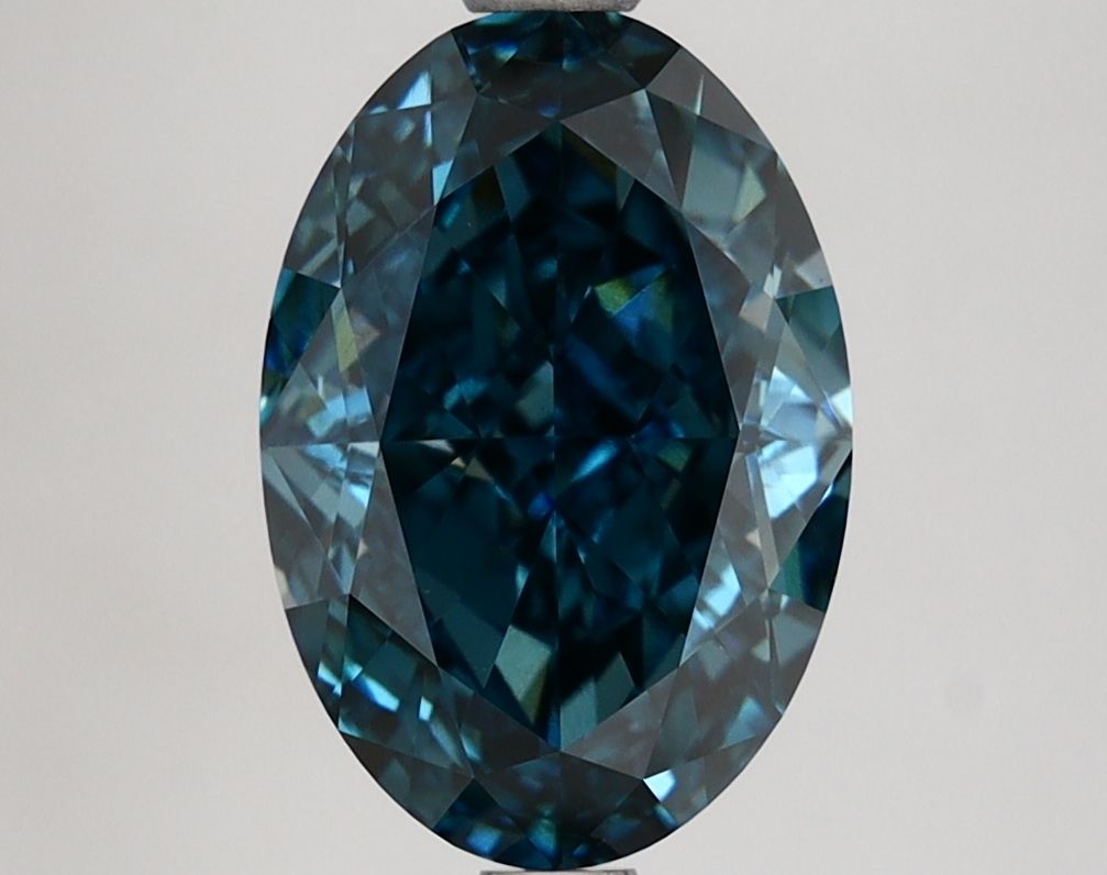 3.03 ct. oval Lab Grown Diamond front image