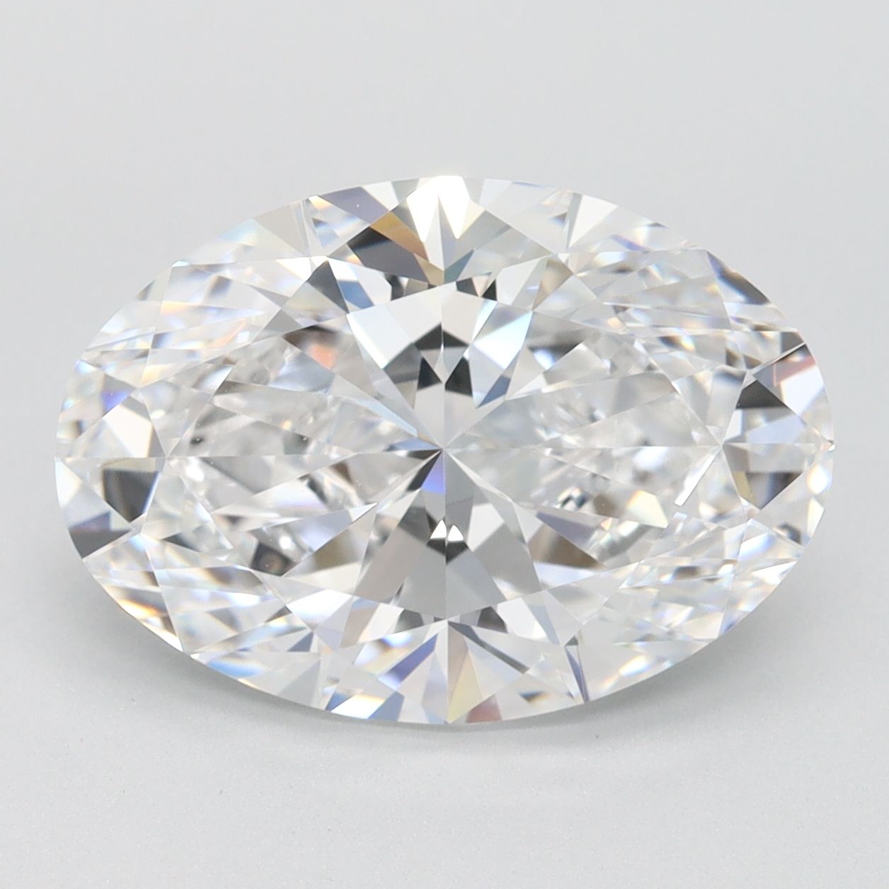 4.22 ct. oval Lab Grown Diamond front image