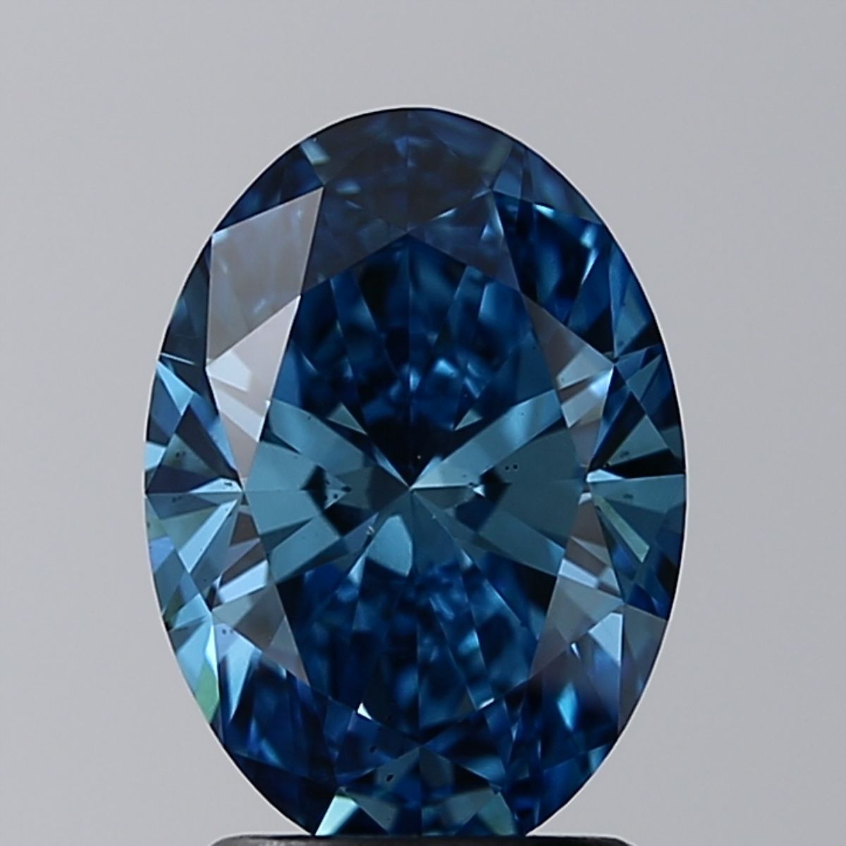 2.01 ct. oval Lab Grown Diamond front image