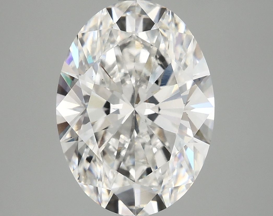 4.02 ct. oval Lab Grown Diamond front image