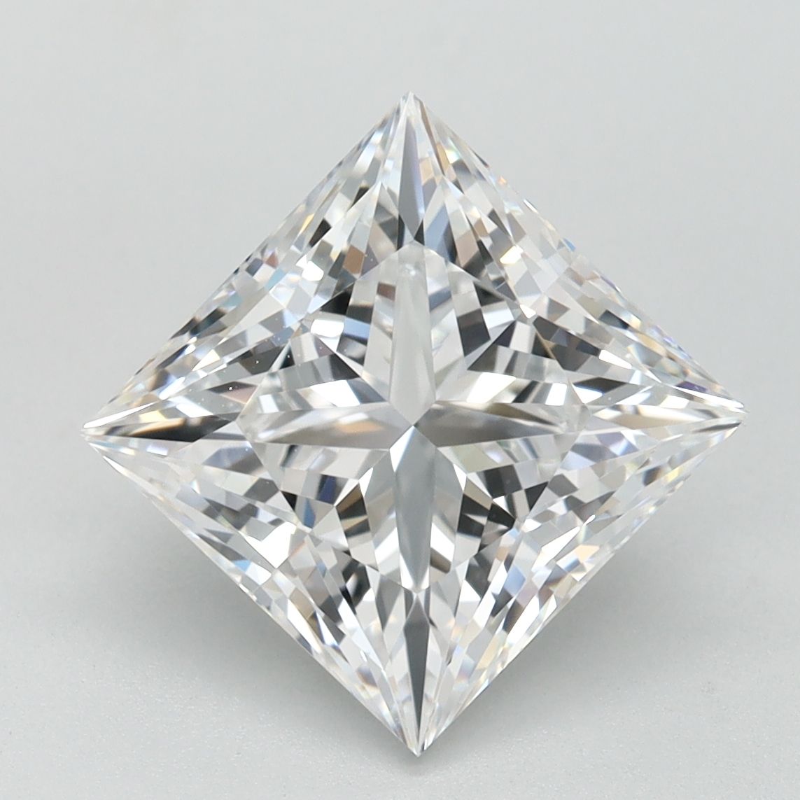 3.22 ct. princess Lab Grown Diamond front image