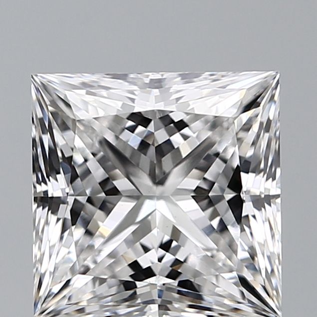 2.08 ct. princess Lab Grown Diamond front image