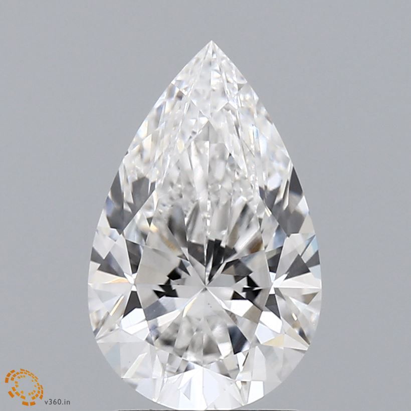 2.10 ct. pear Lab Grown Diamond front image