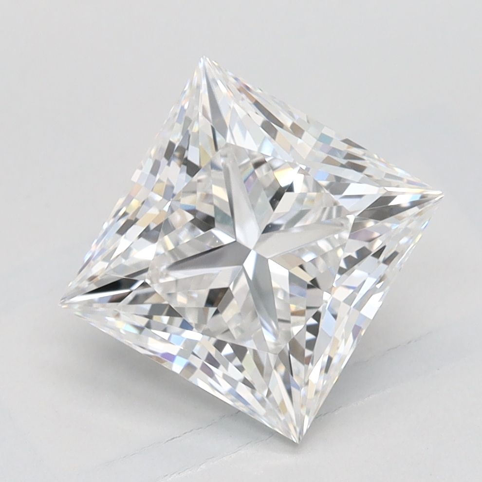 2.11 ct. princess Lab Grown Diamond front image
