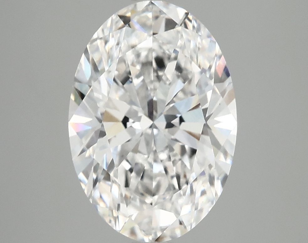 3.10 ct. oval Lab Grown Diamond front image