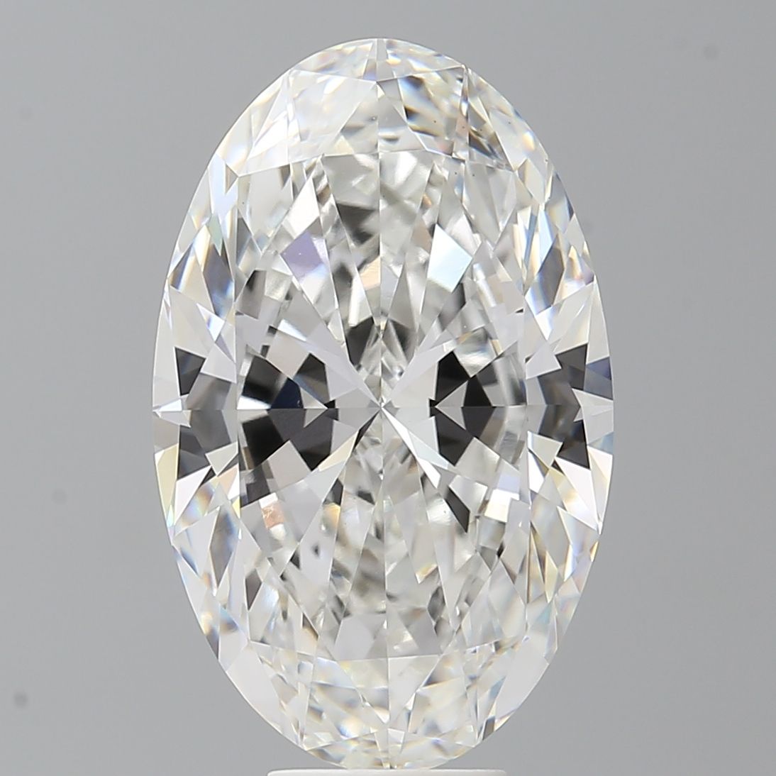 9.09 ct. oval Lab Grown Diamond front image