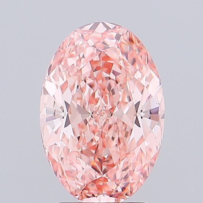 2.95 ct. oval Lab Grown Diamond front image