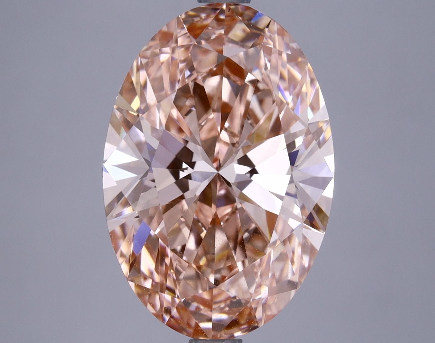 4.11 ct. oval Lab Grown Diamond front image