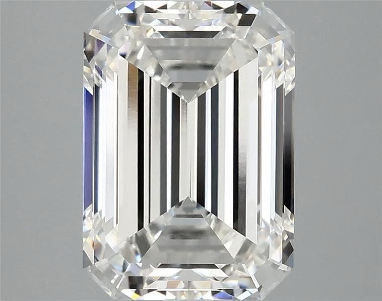 5.86 ct. emerald Lab Grown Diamond front image