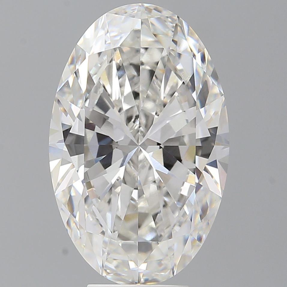 7.07 ct. oval Lab Grown Diamond front image