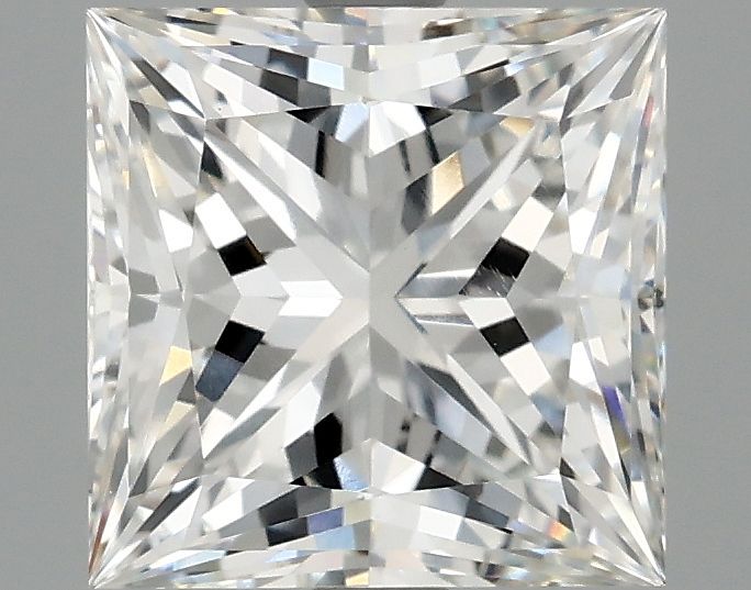 3.08 ct. princess Lab Grown Diamond front image