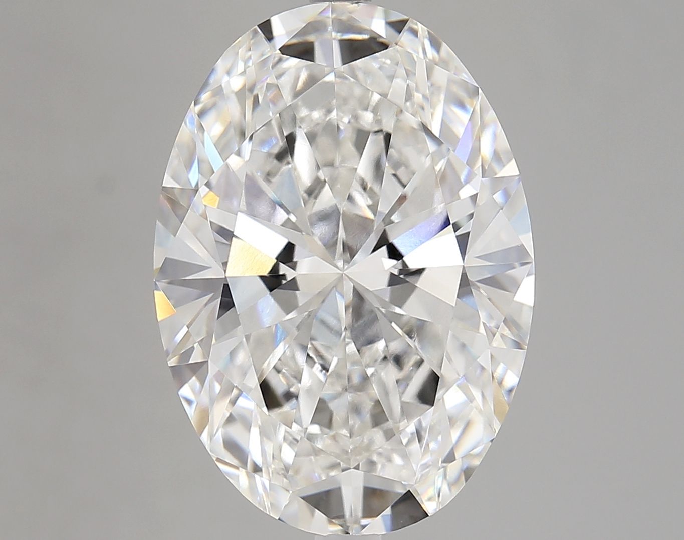 8.05 ct. oval Lab Grown Diamond front image