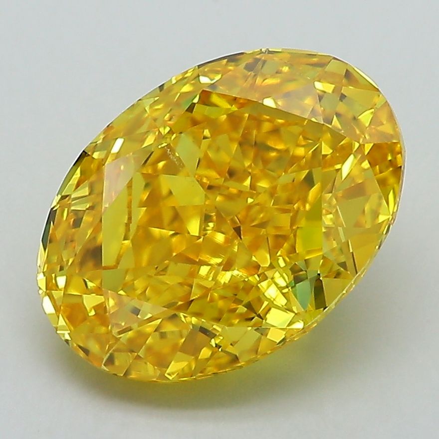 4.15 ct. oval Lab Grown Diamond front image