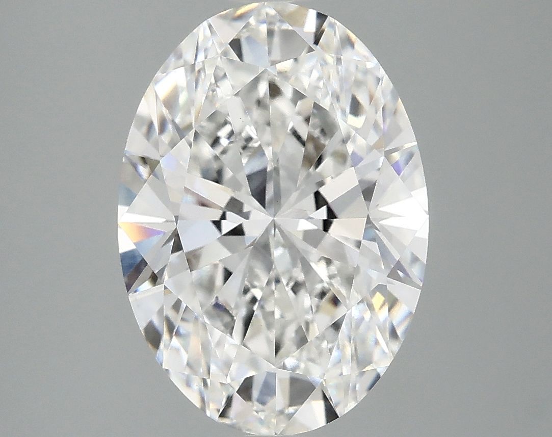 4.08 ct. oval Lab Grown Diamond front image