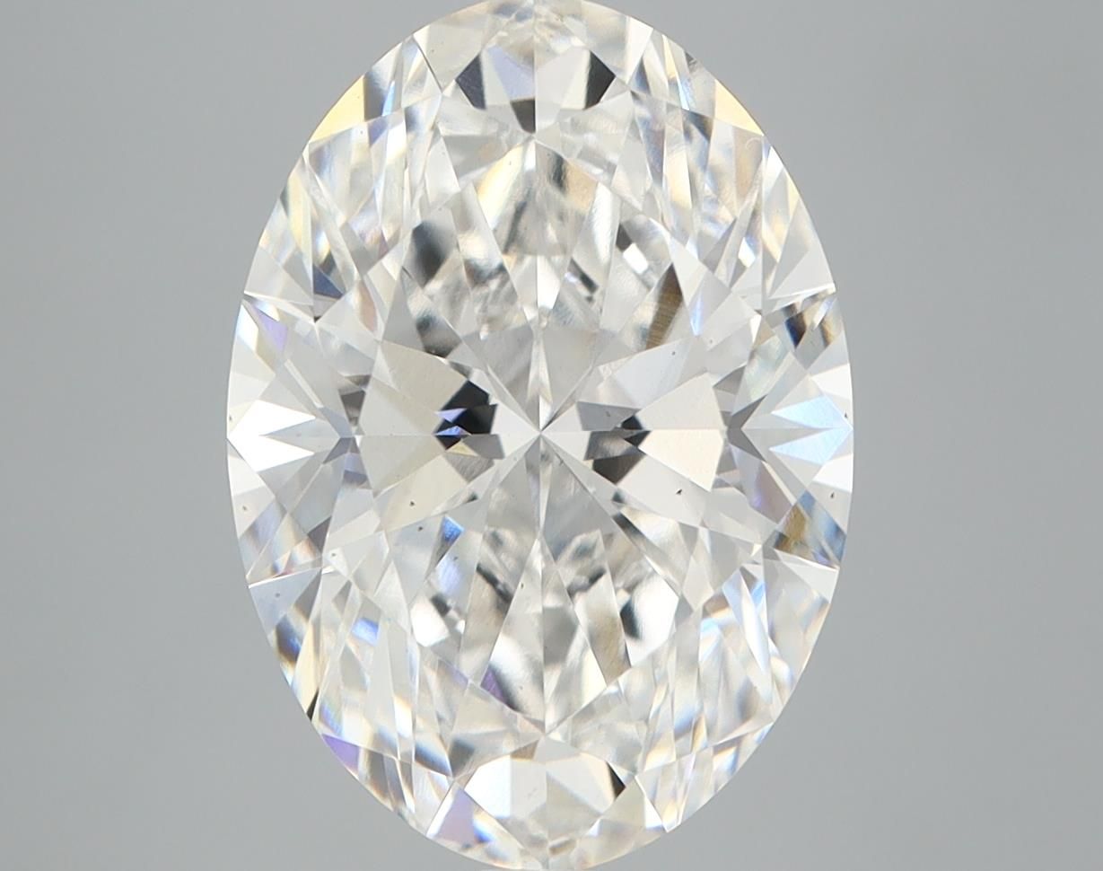 5.04 ct. oval Lab Grown Diamond front image