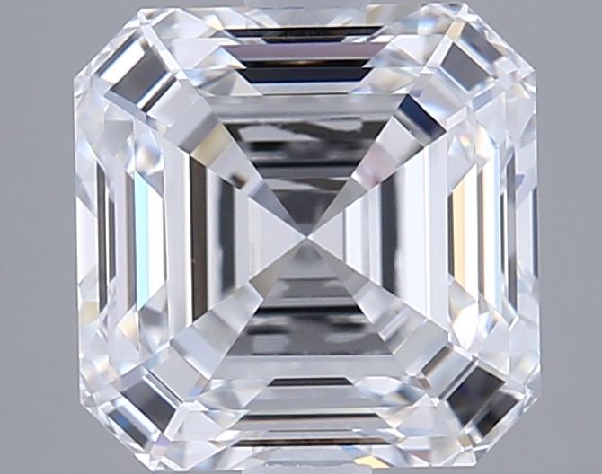 2.65 ct lab-grown Asscher Diamond