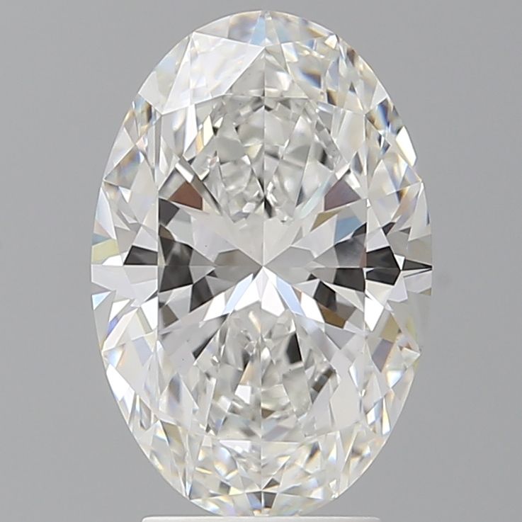 3.59 ct. oval Lab Grown Diamond front image