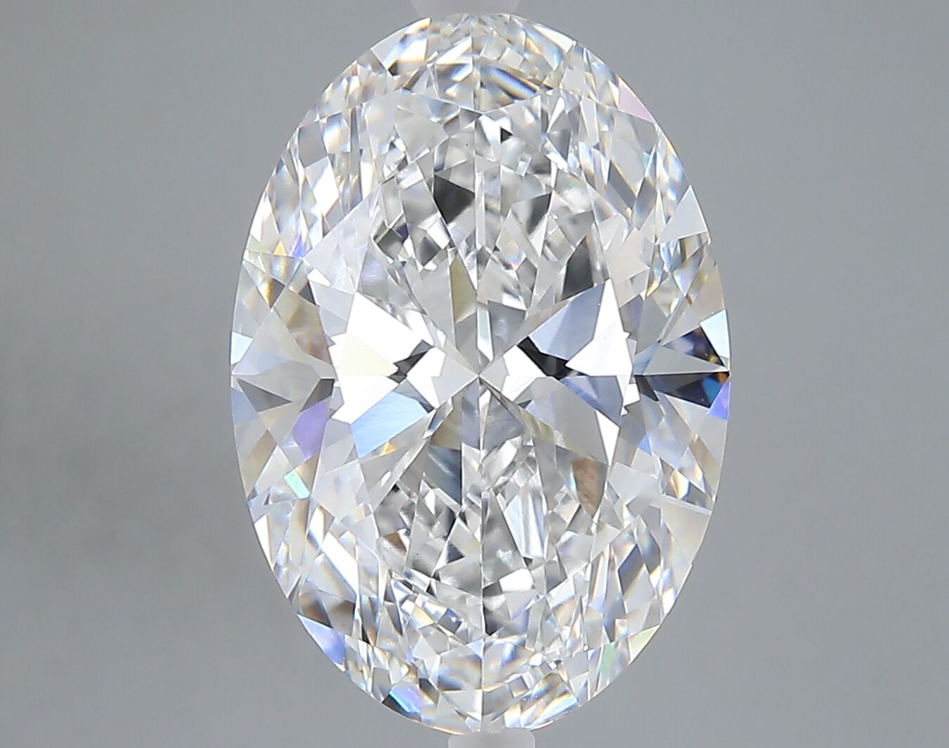 6.02 ct. oval Lab Grown Diamond front image