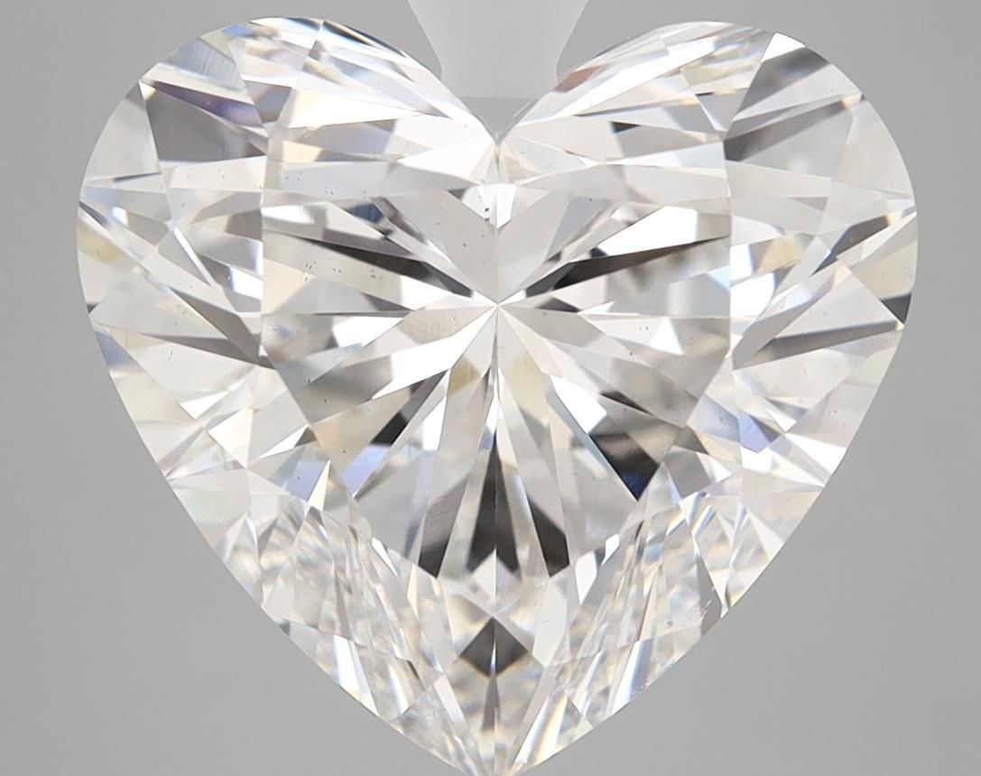 6.60 ct. heart Lab Grown Diamond front image