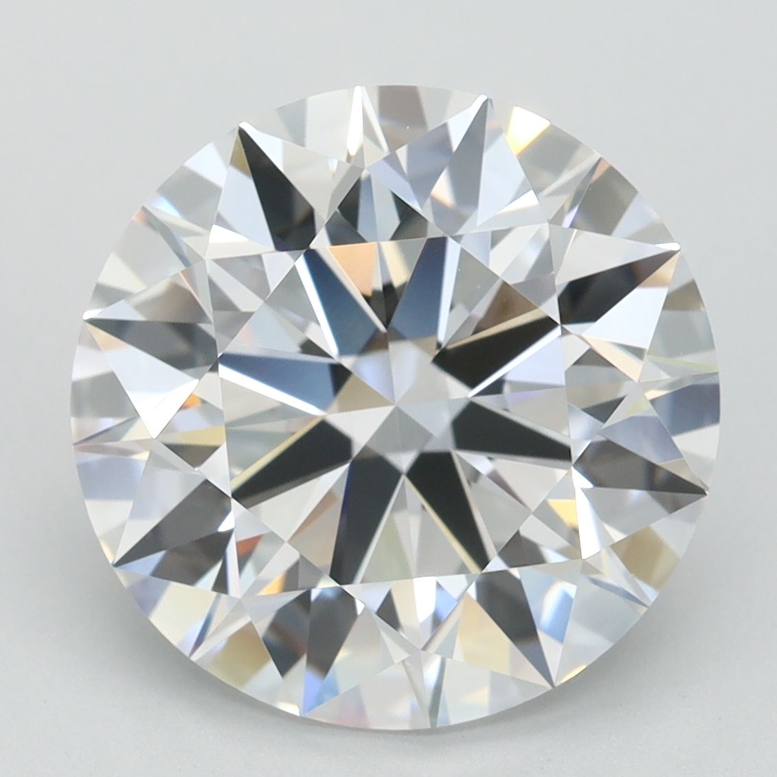 5.02 ct. round Lab Grown Diamond front image