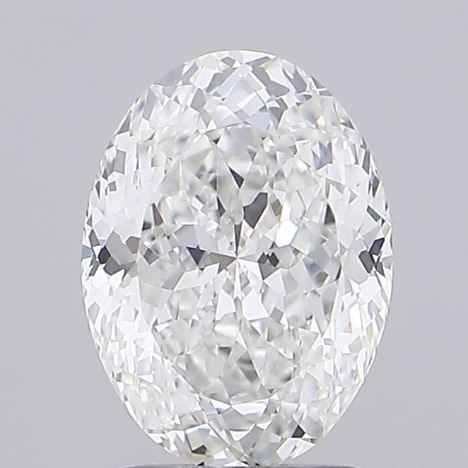 2.02 ct. oval Lab Grown Diamond front image