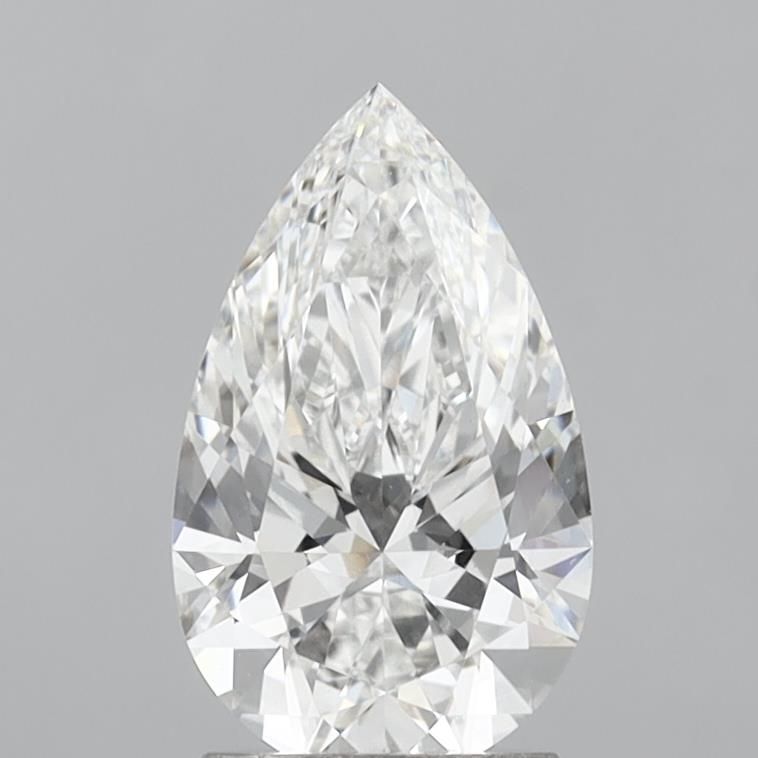 2.10 ct. pear Lab Grown Diamond front image
