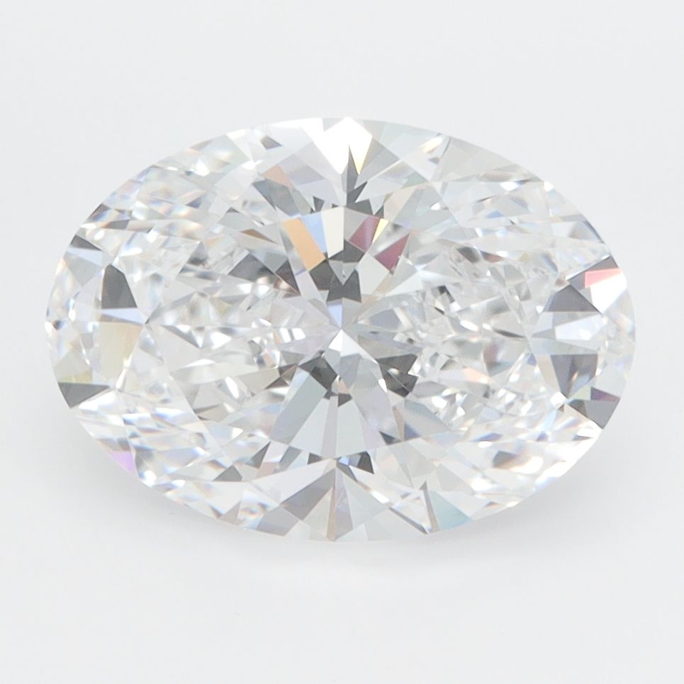 3.01 ct. oval Lab Grown Diamond front image
