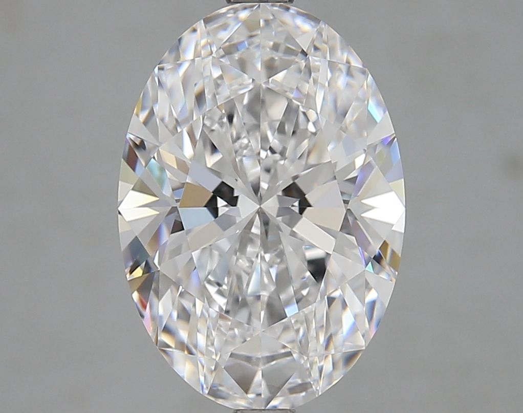 4.25 ct. oval Lab Grown Diamond front image