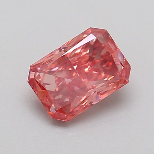 0.84 CT Fancy Vivid Brownish Pink RADIANT