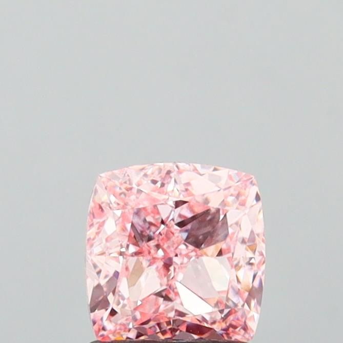 1.37 CT Fancy Intense Pink CUSHION MODIFIED