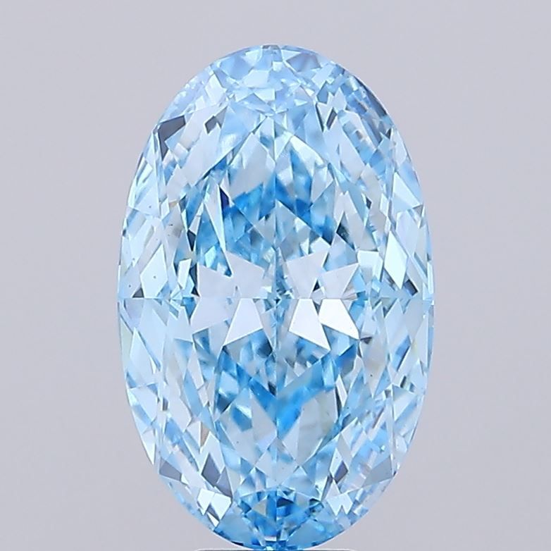 10.74 ct. oval Lab Grown Diamond front image
