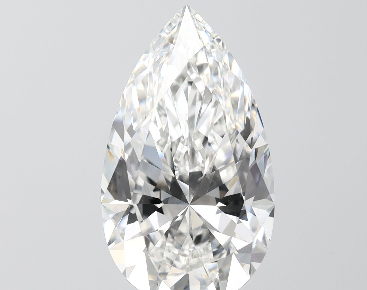 6.50 ct. pear Lab Grown Diamond front image