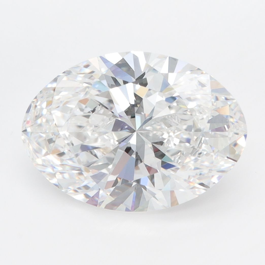 3.60 ct. oval Lab Grown Diamond front image