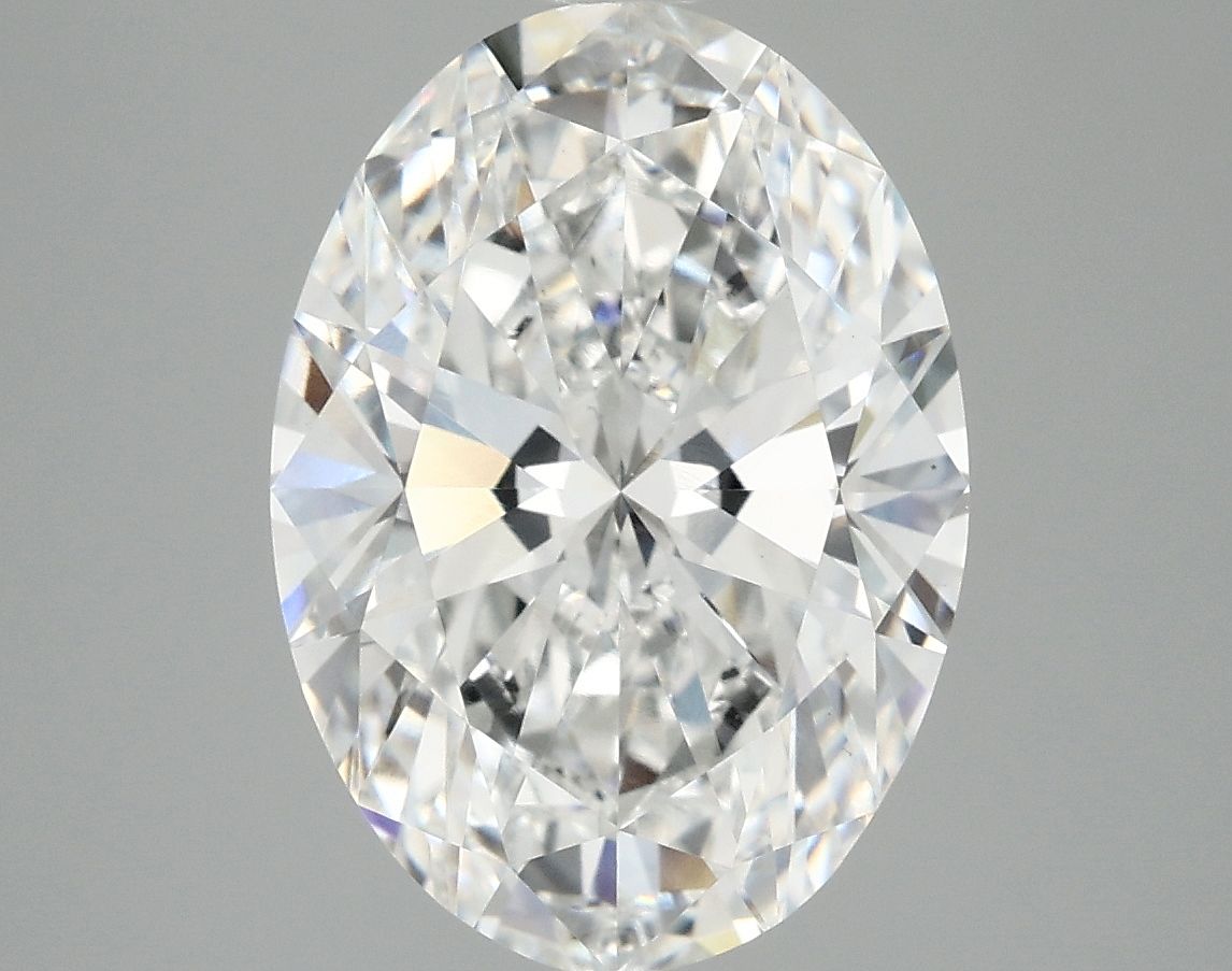 5.03 ct. oval Lab Grown Diamond front image
