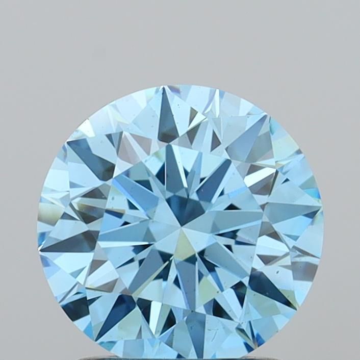 1.52 CT Fancy Vivid Blue ROUND