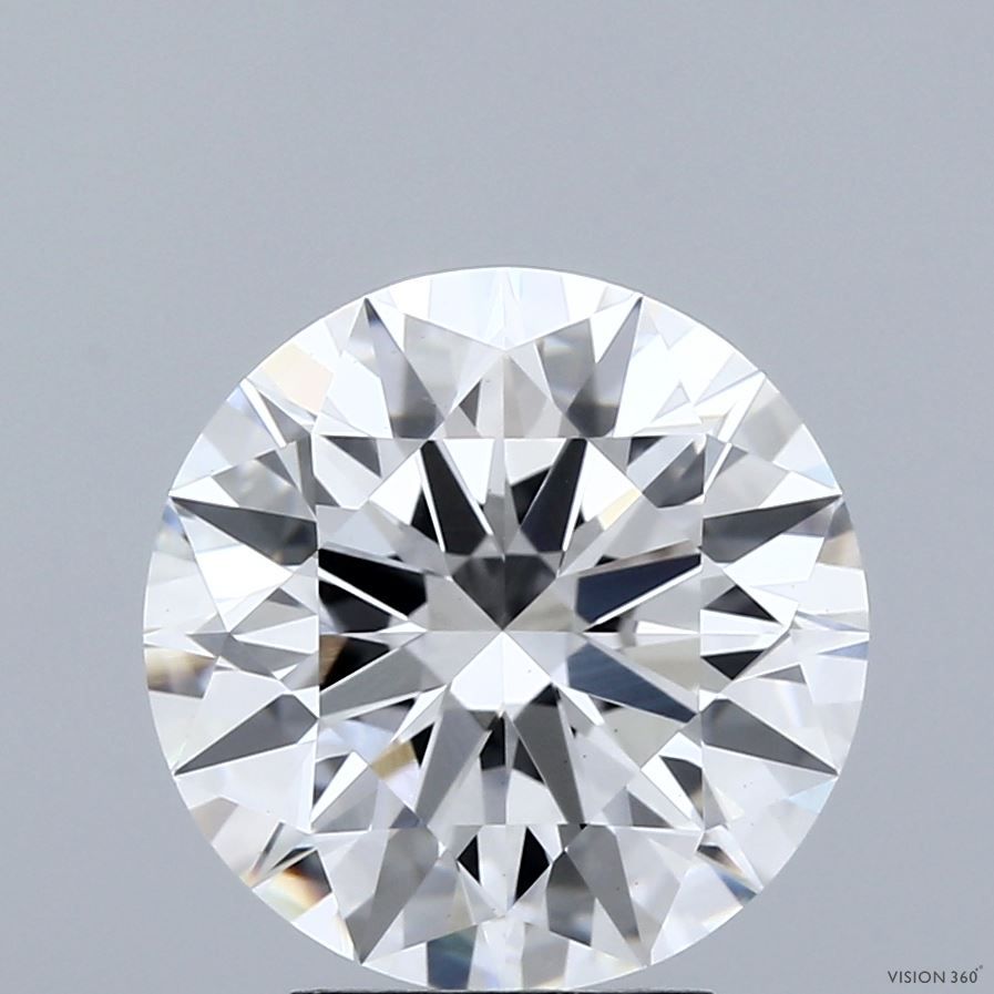 4.02 ct. round Lab Grown Diamond front image