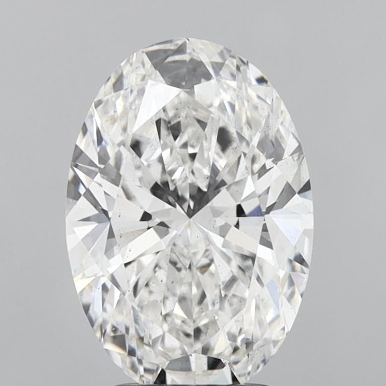3.03 ct. oval Lab Grown Diamond front image