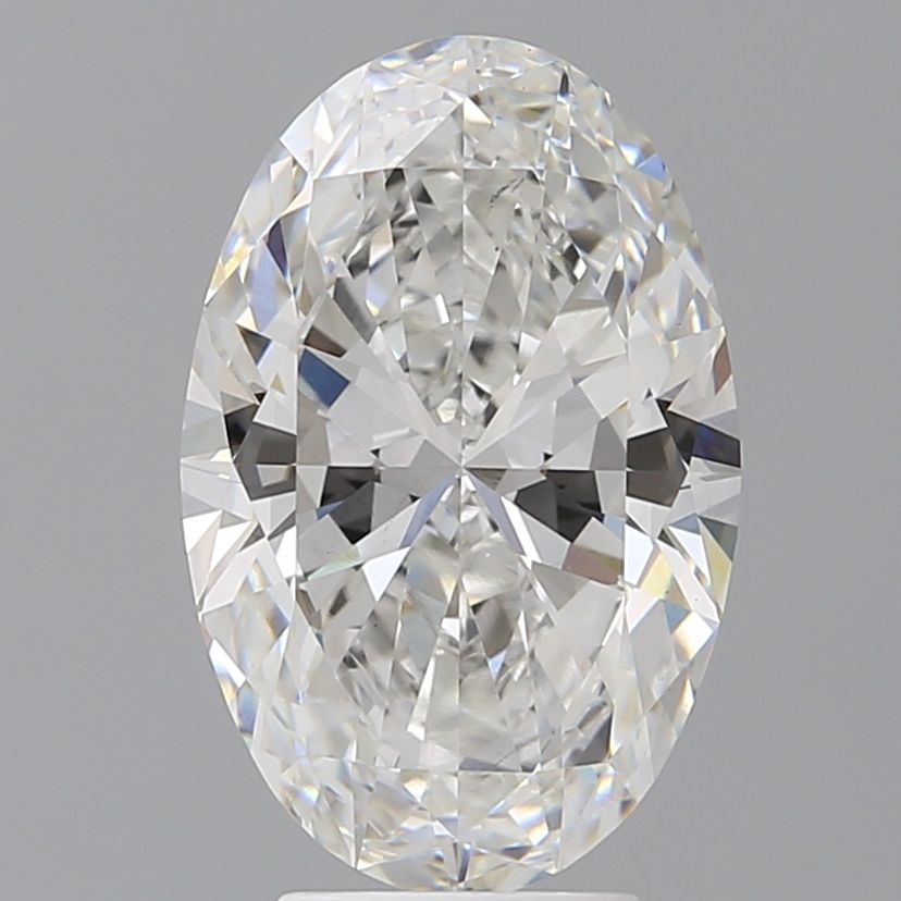 4.50 ct. oval Lab Grown Diamond front image