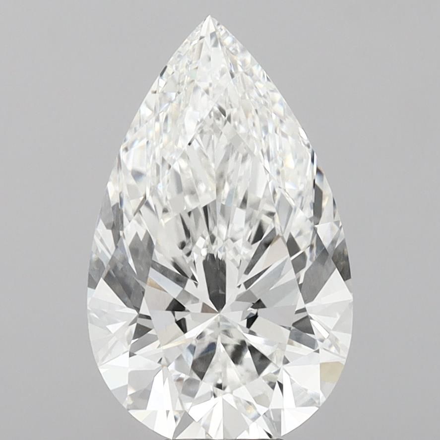 8.10 ct. pear Lab Grown Diamond front image