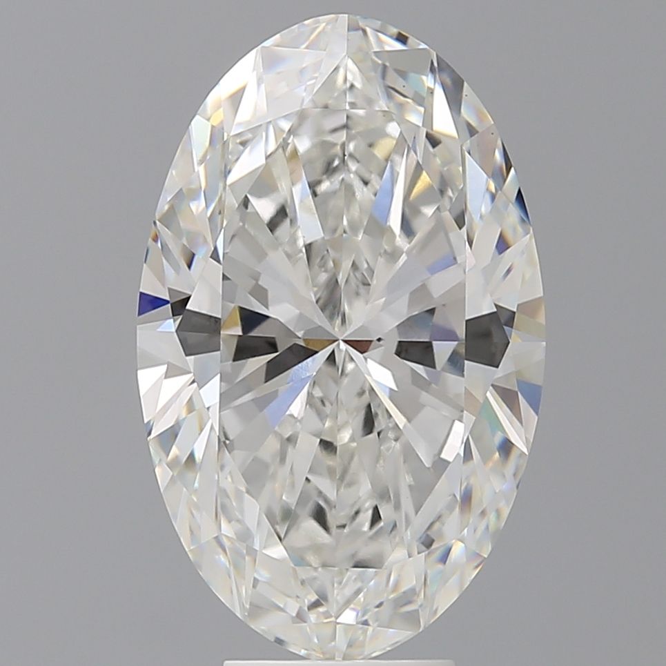 7.10 ct. oval Lab Grown Diamond front image
