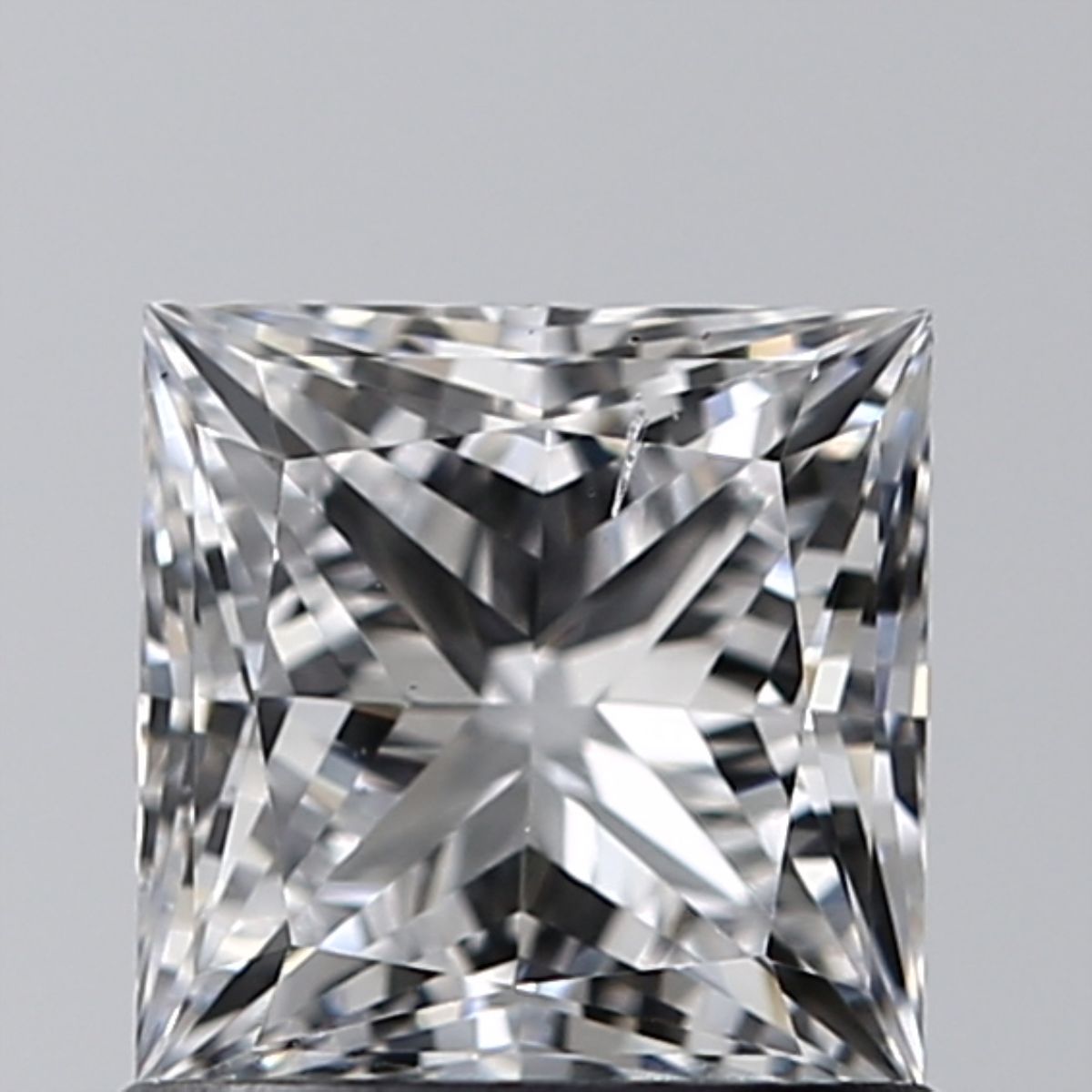 0.92 ct lab-grown Princess Diamond